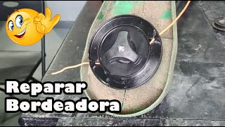 Arreglar bordeadora cambio de carretel  Exahome 500w [upl. by Hurlee847]