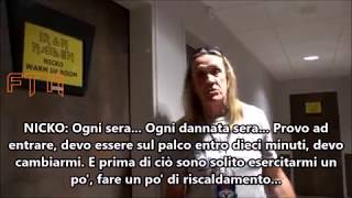 Eddie impedisce a Nicko McBrain di riscaldarsi alla batteria prima dello show 2019 SUBITA [upl. by Warfourd]