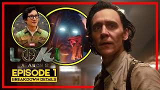 LOKI SEASON 2  EPISODE 1  BREAKDOWN DETAILS amp EASTER EGGS [upl. by Ohploda]