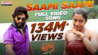 Saami Saami Full Video Song Telugu  Allu Arjun Rashmika  Pushpa Songs  DSP  Sukumar [upl. by Zenia]