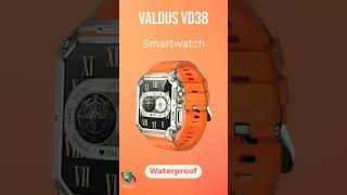 VALDUS VD38 Smartwatch Outdoor Recreation Watch Dynamic LED Luminous Effect Support Waterproof Orang [upl. by Steven]