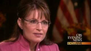 CBS Exclusive Gov Sarah Palin [upl. by Sidky868]