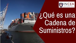 ¿Qué es una Cadena de Suministros [upl. by Tessil]