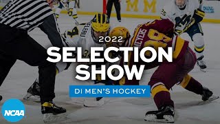 2022 NCAA DI mens hockey championship selection show [upl. by Eiramannod]