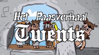 PAASVERHAAL IN T TWENTS  GLADJAKKERS [upl. by Xonnel]