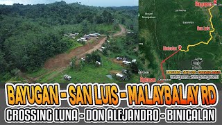 BAYUGAN SAN LUIS MALAYBALAY ROAD  Binicalan San Luis Agusan del Sur [upl. by Raseac]