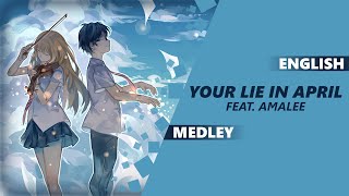 ENGLISH YOUR LIE IN APRIL medley Dima Lancaster amp AmaLee [upl. by Nilre580]