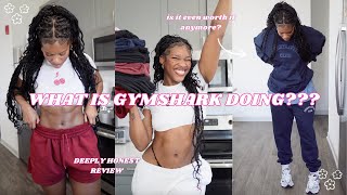 LETS GET HONEST about the NEW GYMSHARK DROP haul  try on genuine review [upl. by Retsel]