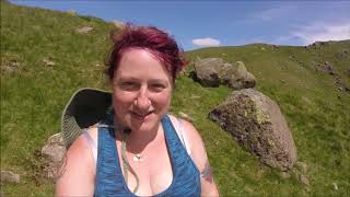 Wild Camp at Stickle tarn Langdale The lake district [upl. by Darelle]