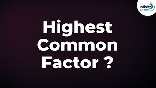 HCF Highest Common Factor or GCD Greatest Common Divisor  Dont Memorise [upl. by Oramlub]