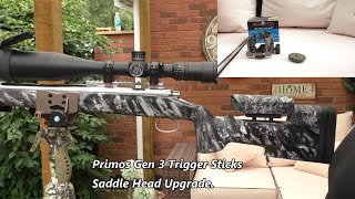 Primos Gen 3 Trigger Sticks Saddle Head Upgrade [upl. by Carlo]