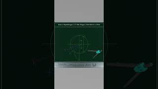 How to Draw a Heptadecagon 17 Side Polygon Inscribed in a Circle shorts geometry [upl. by Aihsa]