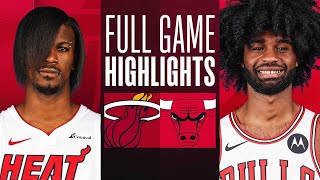 HEAT at BULLS  FULL GAME HIGHLIGHTS  November 20 2023 [upl. by Ariahay792]