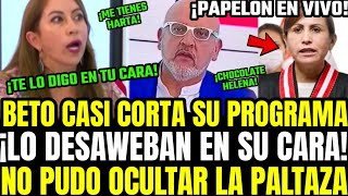 ROCHEZAZO PROCURADORA TRAPEA EL PISO CON BETO EN PLENO PROGRAMA POR ATAC4R A FISCAL CON MENTIRAS [upl. by Riem]