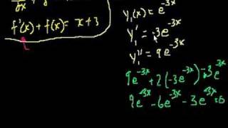 What is a differential equation [upl. by Adnirem]