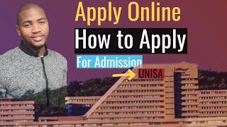 How to apply for admission at UNISA [upl. by Eilerua339]