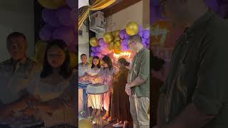 BIRTHDAY PARTY DKN SANTY TANTU fypyoutube [upl. by Ailen890]