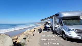 Winnebago View Motorhome Exterior Mods and Walk Through Part 3 [upl. by Darcie]