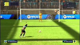 FIFA 22 penalties [upl. by Oinotnaocram161]