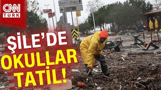 SON DAKİKA🚨 İstanbul Şile’de Okullar Yarın Tatil  Haber [upl. by Nottnerb]