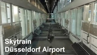 Hbahn Düsseldorf Flughafen  Skytrain Düsseldorf Airport [upl. by Yelahc]