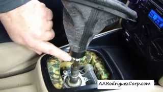 DIY  How to replace a VW MK4 shift boot and knob [upl. by Eillib334]