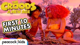 THE CROODS A NEW AGE  First 10 Minutes [upl. by Naret884]