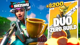 КАК МЫ СНОВА ОГРАБИЛИ ТУРНИР В ЗЕРОБИЛДЕ И ЗАБРАЛИ ВСЕ ПРИЗОВЫЕ  IREZUMI FORTNITE ZEROBUILD [upl. by Kaile549]