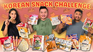 We rate famous Korean snacks in Nepal [upl. by Ifar]