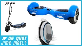 Hoverboard trottinette roue électrique  comment choisir  DQJMM 23 [upl. by Ialda245]