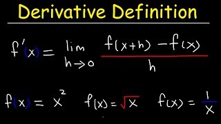 Definition of the Derivative [upl. by Nyraf]