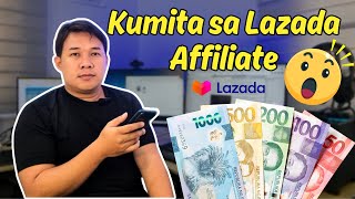 PAANO KUMITA SA LAZADA AFFILIATE 2024 [upl. by Eltsyrc]