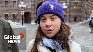 Greta Thunberg criticizes COP28 climate deal as quotstab in the back” [upl. by Olivero]