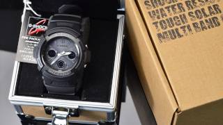 GSHOCK FIRE PACKAGE 2012 AWGM100B1AJR ファイアーパッケージ [upl. by Bowler565]