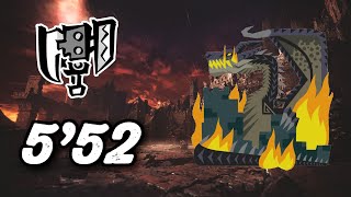 MHWI  Fatalis 552 Switch Axe Solo [upl. by Spieler140]