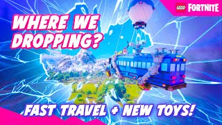 🔴EPIC FIXED IT LEGO FORTNITE BATTLE BUS FAST TRAVEL Playing with Viewers [upl. by Biondo]