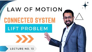 Law Of Motion  Dealing With Lift Problem  Lecture No 13 [upl. by Nnaarat273]