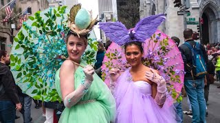 New York City LIVE Easter Bonnet Festival 2024  NYC Easter Parade 2024 [upl. by Duffy]