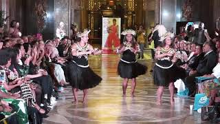 Kiribati UK Dance Group Performing at London Pacific Fashion Week London [upl. by Ariaet]