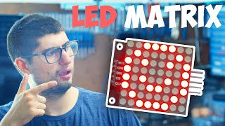 CONTROL LED DOT MATRIX WITH ARDUINO  Led bar graph [upl. by Nais274]