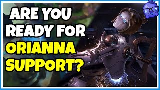 Orianna Support ACTUALLY SECRET OP [upl. by Eniroc738]