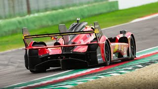 Ferrari 499P LMH Testing at Imola ahead of the 2024 WEC Italian round [upl. by Suirtemed865]