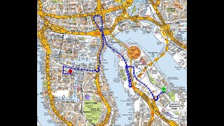 TFL ROUTEA NEW amp IMPORTANT TOPOGRAPHICAL EXAM ROUTE QUESTION THROUGH BLACKWALL TUNNELONE WAY [upl. by Haneen]