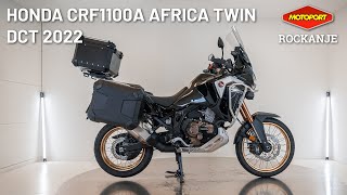 Motoport Rockanje  Honda CRF1100A Africa Twin DCT  2022 [upl. by Gahan901]