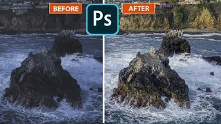 Luminosity masks in Photoshop 2 super easy  Powerful ways [upl. by Ennairam357]