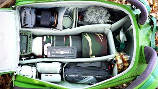 Whats inside my CAMERA BAG for WILDLIFE PHOTOGRAPHY and VLOGGING [upl. by Shaikh]