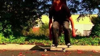 HOW TO OLLIE SLOW MOTION THE EASIEST WAY TUTORIAL [upl. by Paynter]