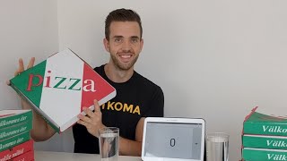 Rekordförsök  Vi Ska Äta 13 Pizzor livestream [upl. by Eire]