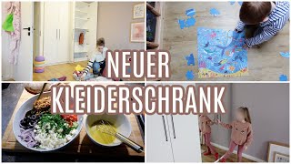 VERÄNDERUNGEN KINDERZIMMER ❘ Neuer Kleiderschrank ❘ Familienalltag ❘ svallalaa [upl. by Laup]