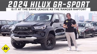 2024 Toyota Hilux GR Sport First Look Good Enough to Challenge the Ranger Raptor [upl. by Ainez]